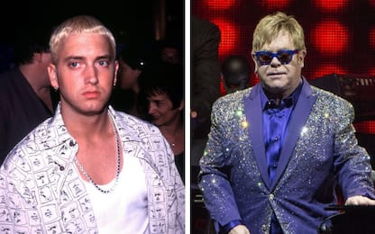 Elton John rivela il particolare regalo di Eminem per le sue nozze