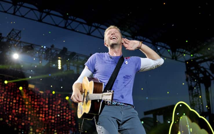 I Coldplay in concerto