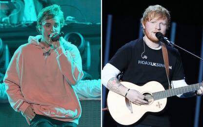 Justin Bieber: singolo con Ed Sheeran, indizi su Instagram