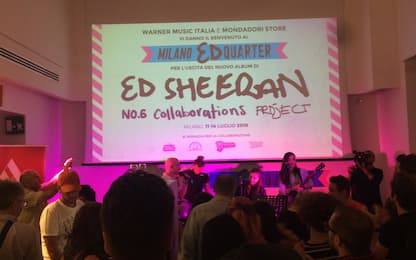 Ed Sheeran, inaugurato l’Ed Quarter a Milano