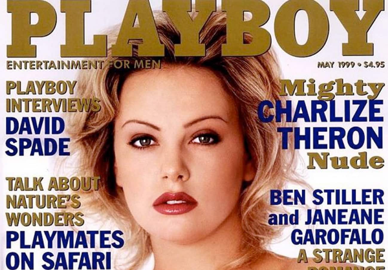 Playboy anche Charlize Theron è stata una coniglietta da copertina
