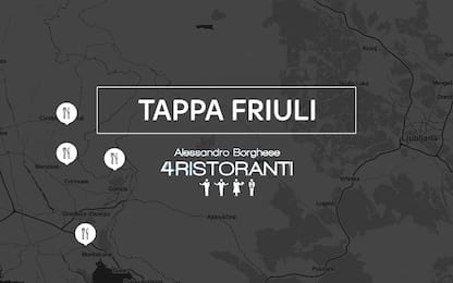 4 Ristoranti in Friuli: scopri la mappa dei ristoranti in gara