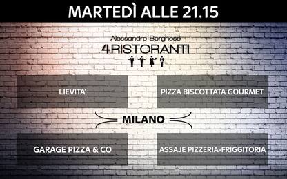 4 Ristoranti: ultima tappa a Milano per la migliore pizza Gourmet