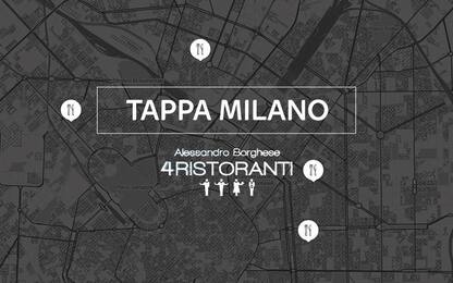 4 Ristoranti Milano: la mappa dei migliori ristoranti in gara