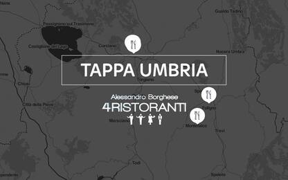 4 Ristoranti Estate: i ristoranti in gara in Umbria e la mappa
