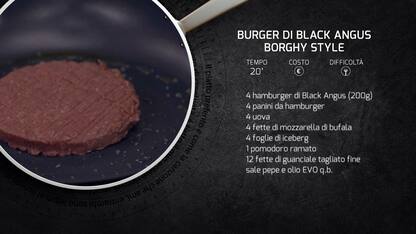 Kitchen Sound: la ricetta del burger di black angus 