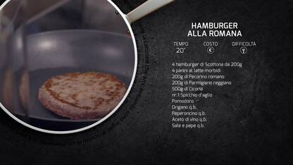 Kitchen Sound: la ricetta dell'hamburger alla romana
