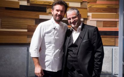 Hell's Kitchen Italia: Chef Cracco ospita Fortunato Cerlino 