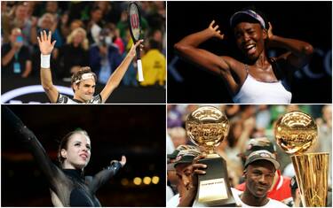 Federer e gli altri, quando l'età non conta