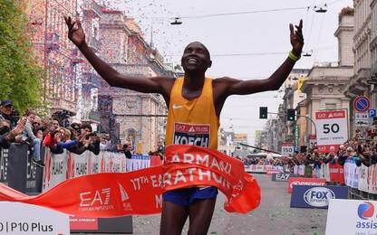 Maratona Milano e Roma, dominio Kenya-Etiopia