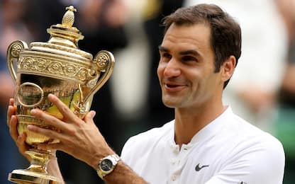Federer nella storia, ottavo trionfo a Wimbledon