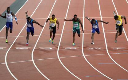 Londra, Bolt beffato: è bronzo nei 100 metri