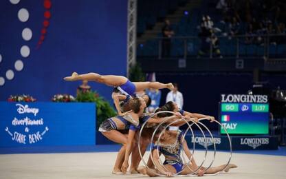 Ginnastica, riscatto Farfalle: oro nei 5 cerchi