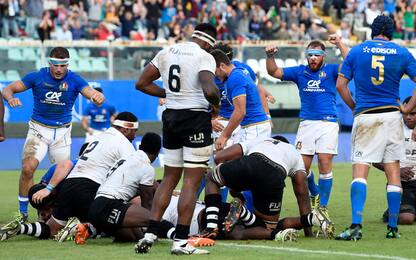 Italrugby, prima gioia del 2017: Fiji ko 19-10