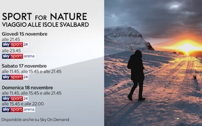 "SPORT for NATURE", viaggio alle Isole Svalbard
