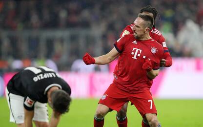 Bundes, Ribery gol: il Bayern non stecca