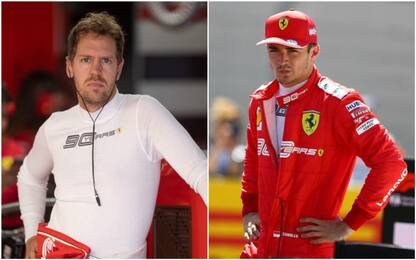 Rossa, sabato nero: i problemi di Vettel e Leclerc