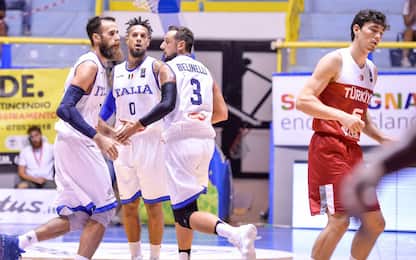 Basket: super Italia, Turchia strapazzata 73-53