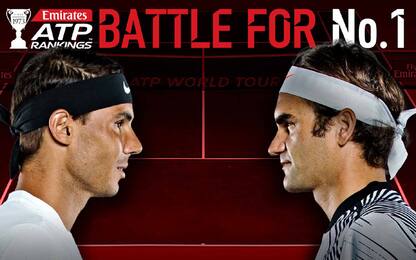 Nadal vs Federer, lotta per il numero 1 del mondo