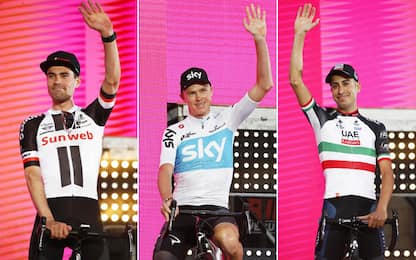 Giro d'Italia 2018: i favoriti della vigilia
