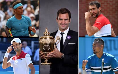Wimbledon, tutti contro Federer: chi può batterlo?