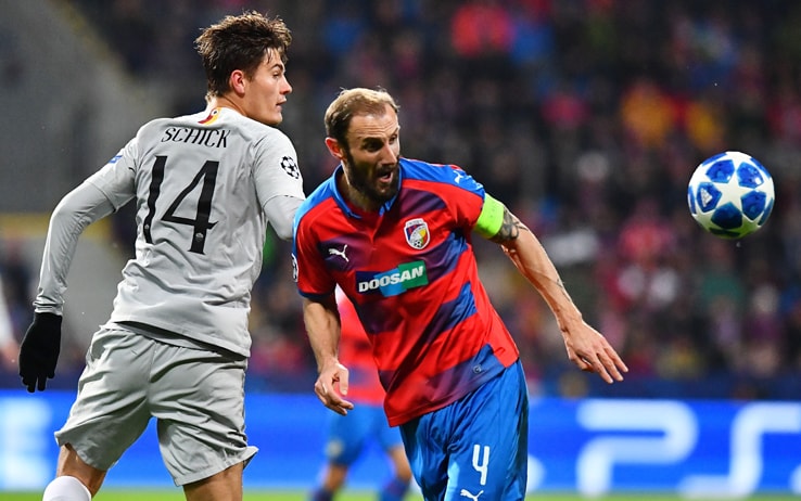 Viktoria Plzen Roma 2 1 Gol E Highlights Gol Di Kovarik Under E Chory Espulso Luca Pellegrini Sky Sport