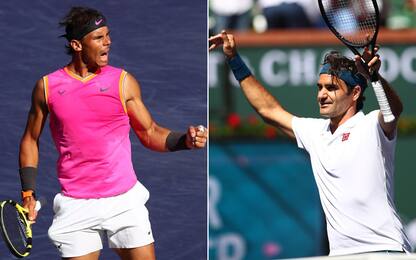 Indian Wells: sarà Nadal-Federer in semifinale