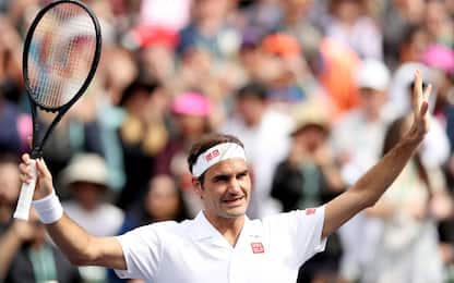 Miami: Federer e Cecchinato al 3° turno