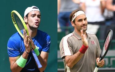 Halle, Berrettini ko: finale Federer-Goffin