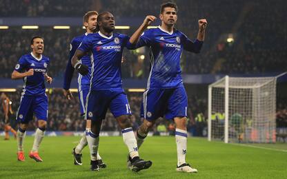 Costa si riprende il Chelsea: 2-0 all'Hull City