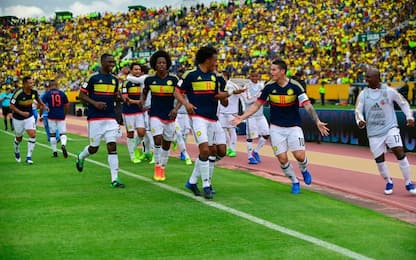La Colombia vince in Ecuador, Cile-Venezuela 3-1