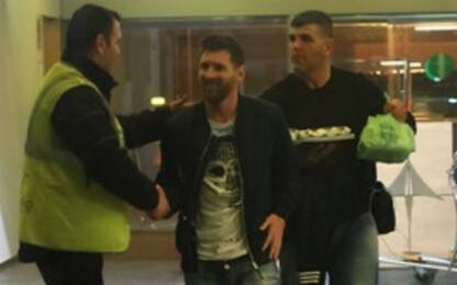 Messi a Venezia, visita al nutrizionista Poser