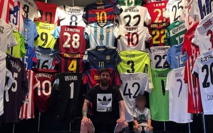 C’è la maglia di Totti nel tesoro di Messi: e CR7?
