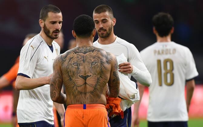 Non Solo Icardi I Tatuaggi Piu Sobri Del Calcio Sky Sport