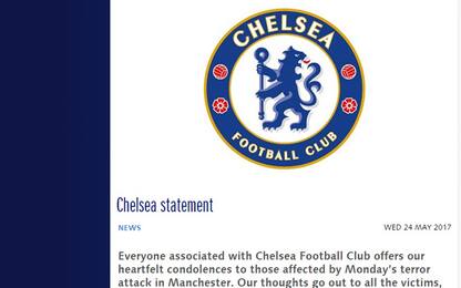 Attentato Manchester, il Chelsea annulla la festa