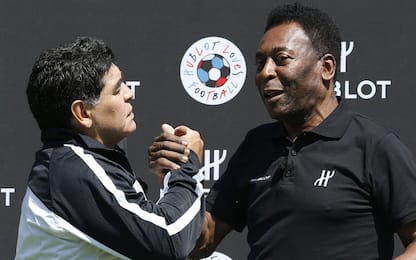 Maradona avrebbe rifiutato telecronaca con Pelé