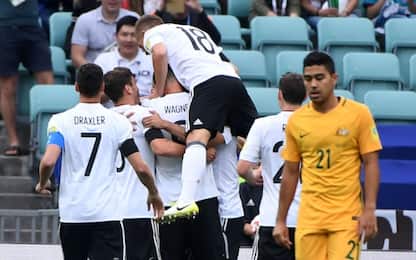 Australia-Germania 2-3: gol e highlights