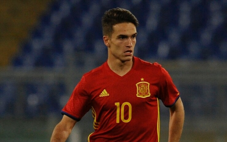 Denis Suarez con la maglia della Nazionale spagnola Under 21