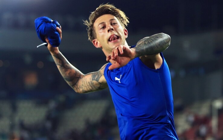 Federico Bernardeschi con la maglia della Nazionale italiana Under 21