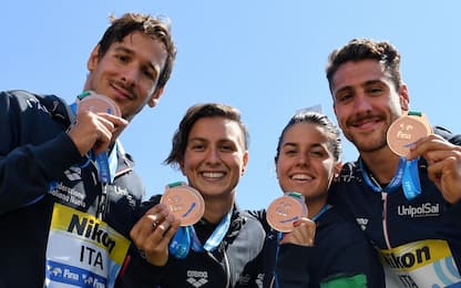 Mondiali nuoto, bronzo per l’Italia nella 5 Km