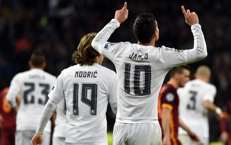 Modric e James Modric e James