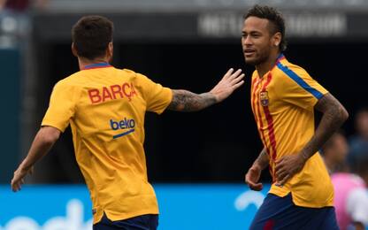 Messi saluta Neymar: "Che piacere giocare con te"
