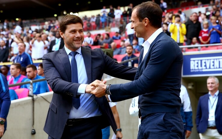 Pochettino e Allegri Pochettino e Allegri