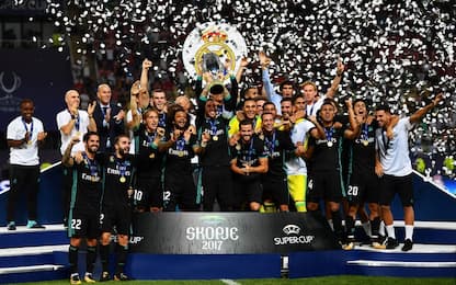 Supercoppa europea al Real, battuto 2-1 lo United
