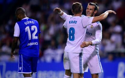 Bale affonda il Depor, Deulofeu trascina il Barça