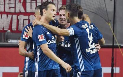 Bundesliga, l'Amburgo batte il Colonia 2-0
