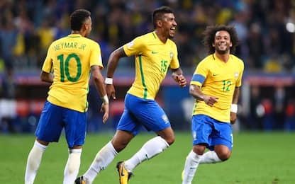 Brasile inarrestabile: 2-0 all'Ecuador