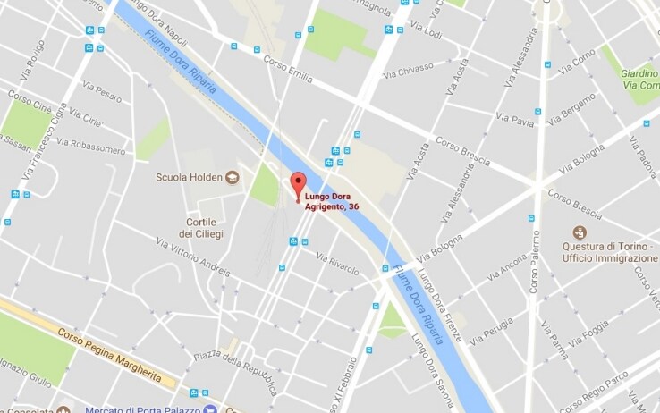 L'area tra Dora Agrigento e strada del Fortino, a nord di Torino, dedicata alle vittime dell'Heysel