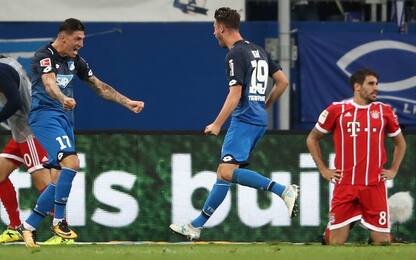 Colpo Hoffenheim: 2-0 al Bayern. Pari Dortmund