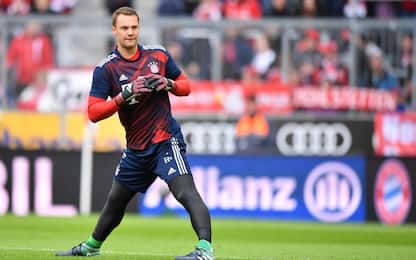 Bayern, Neuer si ferma: si teme un lungo stop